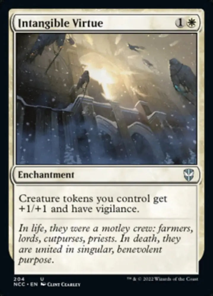Intangible Virtue [Streets of New Capenna Commander] - MTG Single