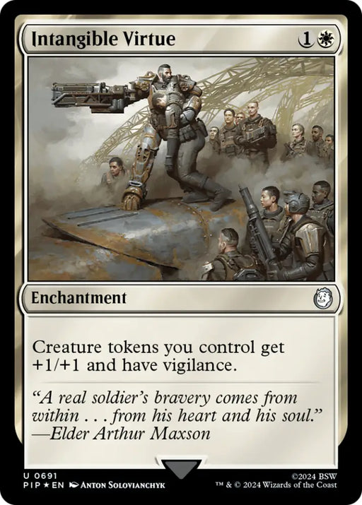 Intangible Virtue (Surge Foil) [Fallout] - MTG Single