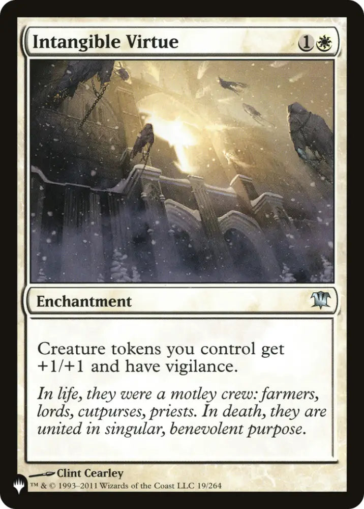 Intangible Virtue [The List] - MTG Single
