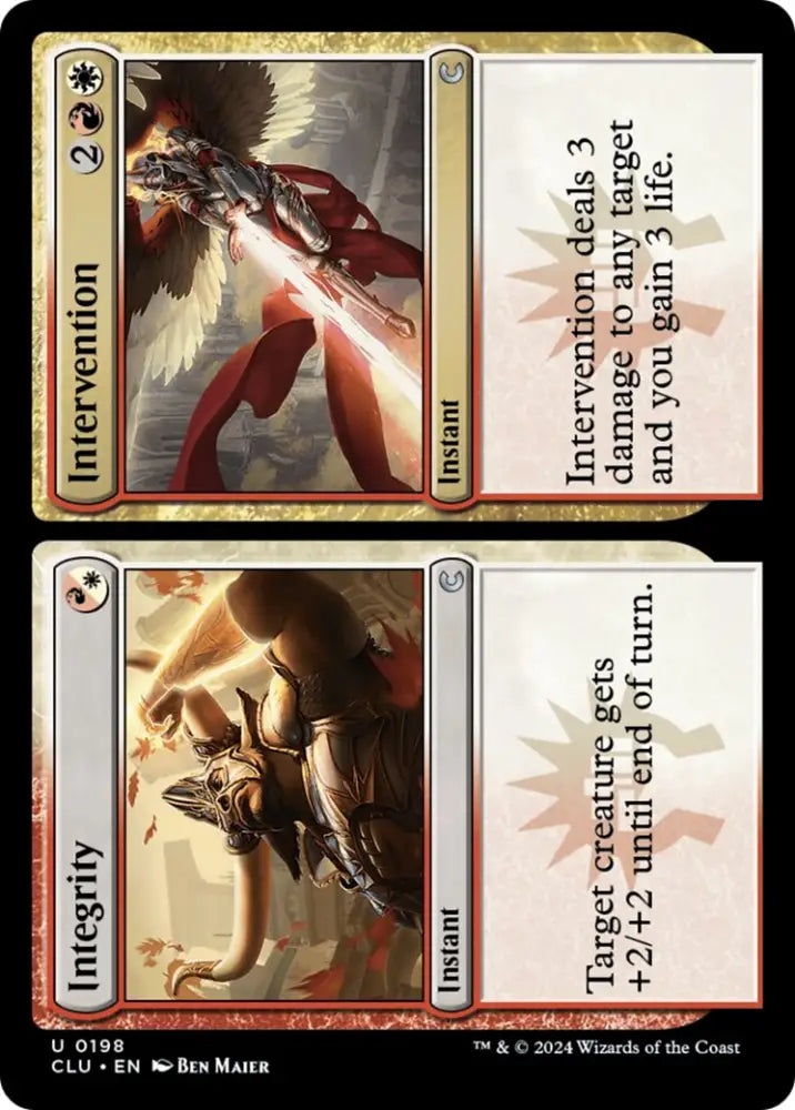 Integrity // Intervention [Ravnica: Clue Edition] - MTG Single