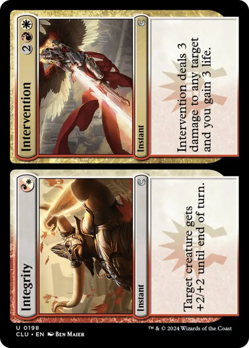 Integrity // Intervention [Ravnica: Clue Edition] - MTG Single