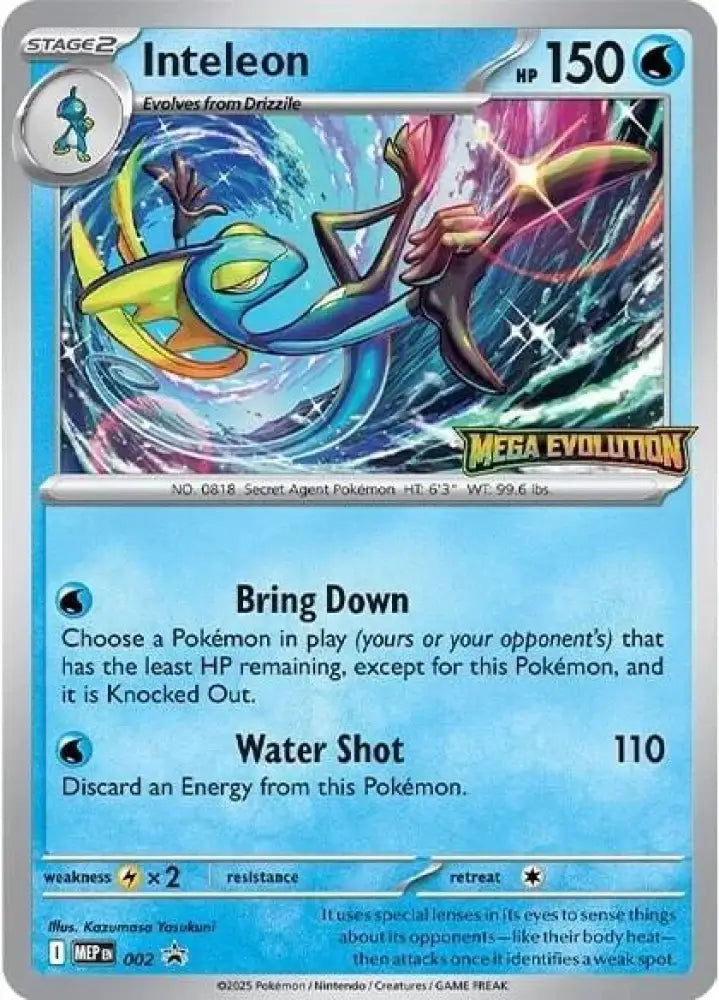 Inteleon - 002 [ME: Mega Evolution Promo]