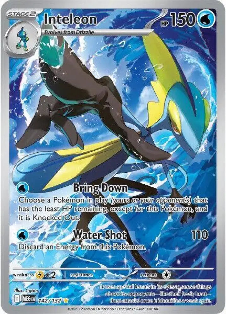 Inteleon - 142/132 [ME01: Mega Evolution]
