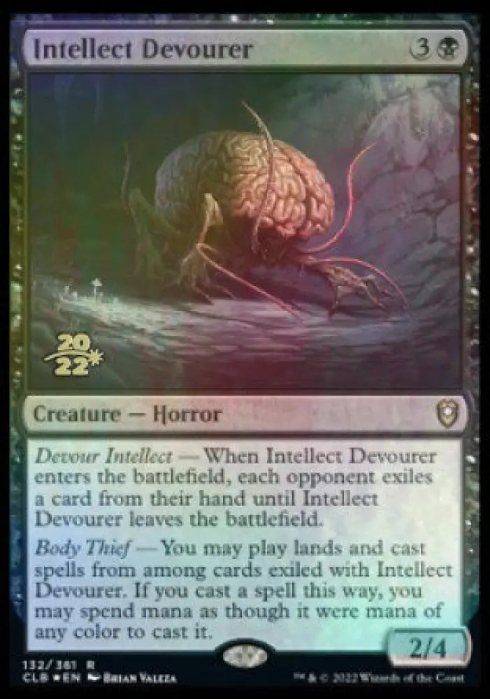 Intellect Devourer [Commander Legends: Battle for Baldur’s Gate Prerelease Promos] - MTG Single