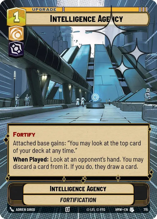 Intelligence Agency (Hyperspace Foil) (715) [Homeworlds]