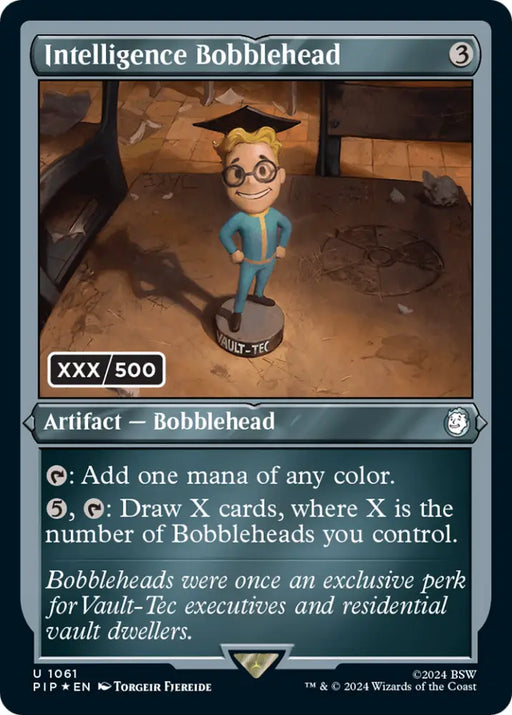 Intelligence Bobblehead (Serialized) [Fallout] - MTG Single