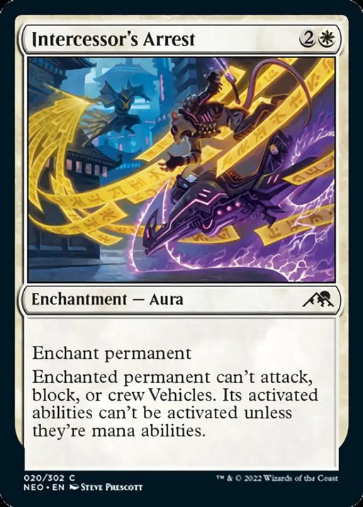 Intercessor’s Arrest [Kamigawa: Neon Dynasty] - MTG Single