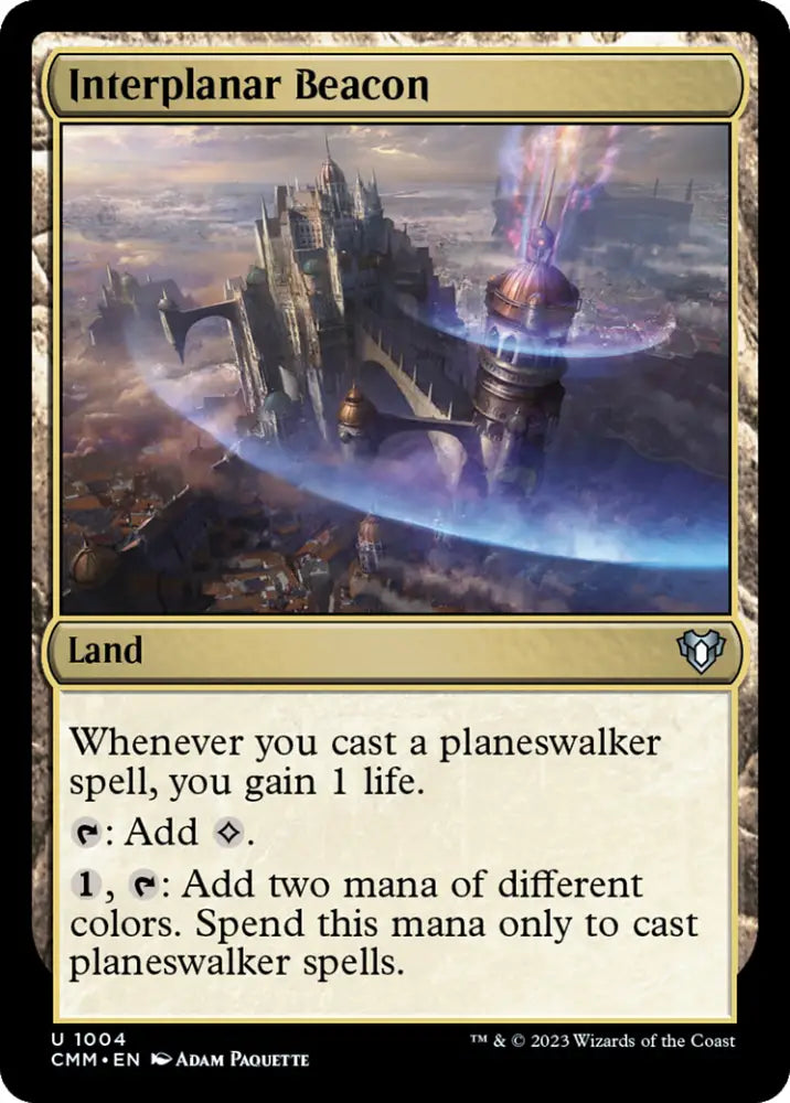 Interplanar Beacon [Commander Masters] - MTG Single