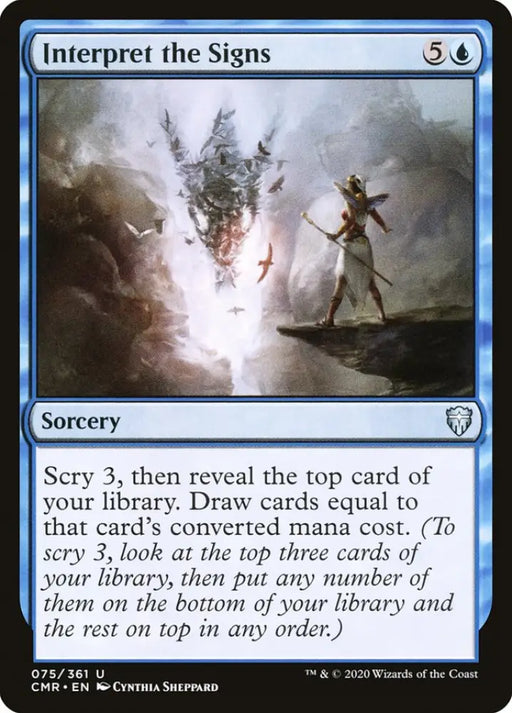 Interpret the Signs [Commander Legends] - MTG Single