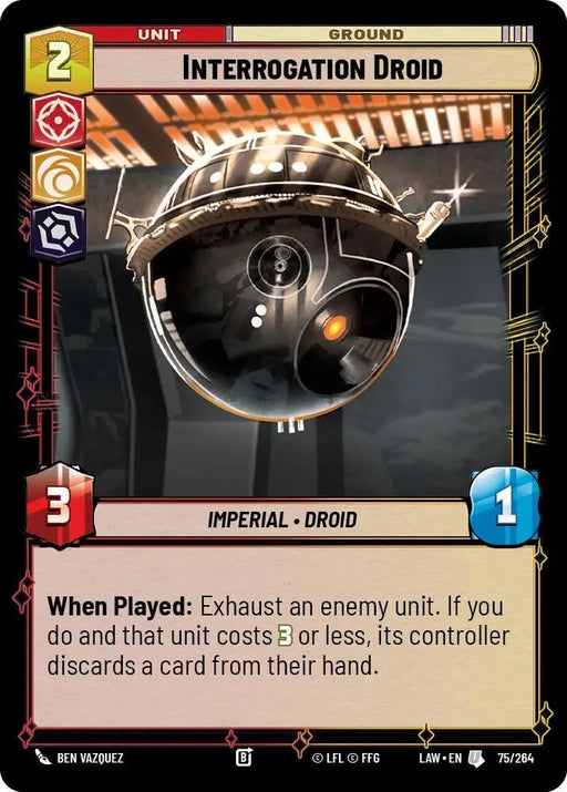 Interrogation Droid (75/264) [A Lawless Time]