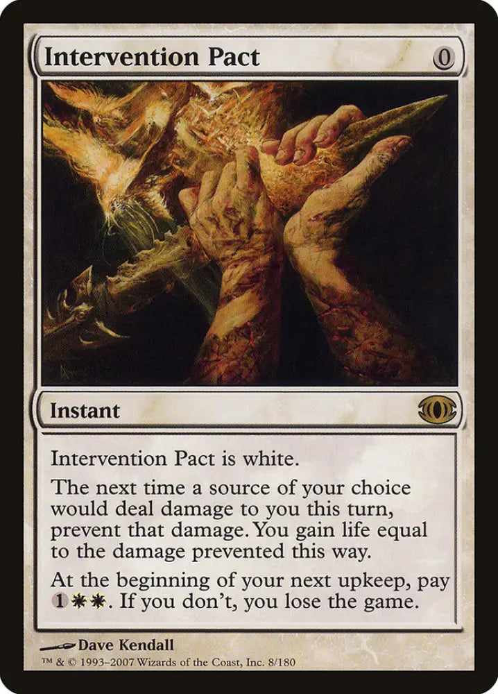 Intervention Pact [Future Sight] - MTG Single