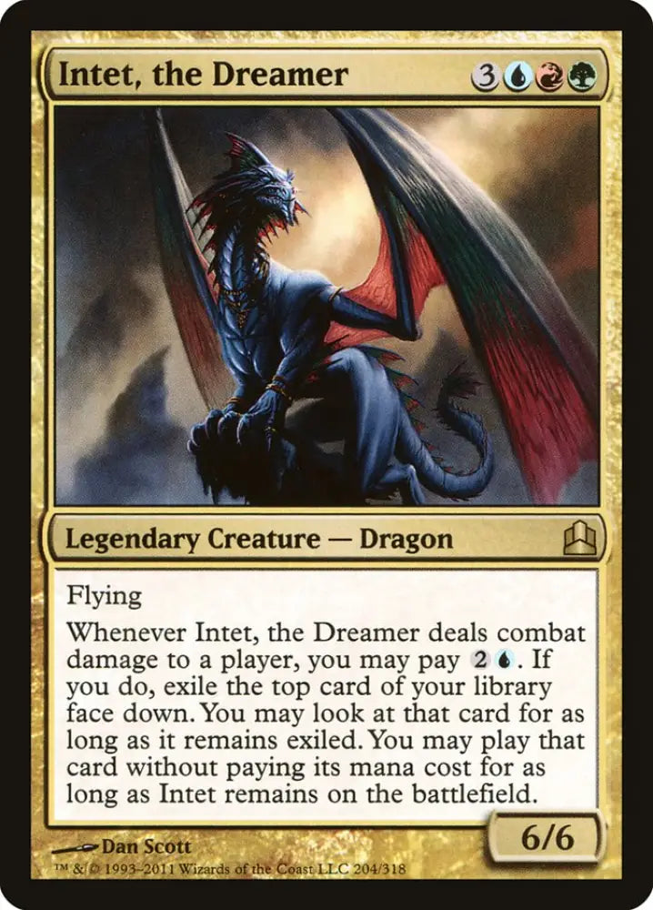 Intet the Dreamer [Commander 2011] - MTG Single