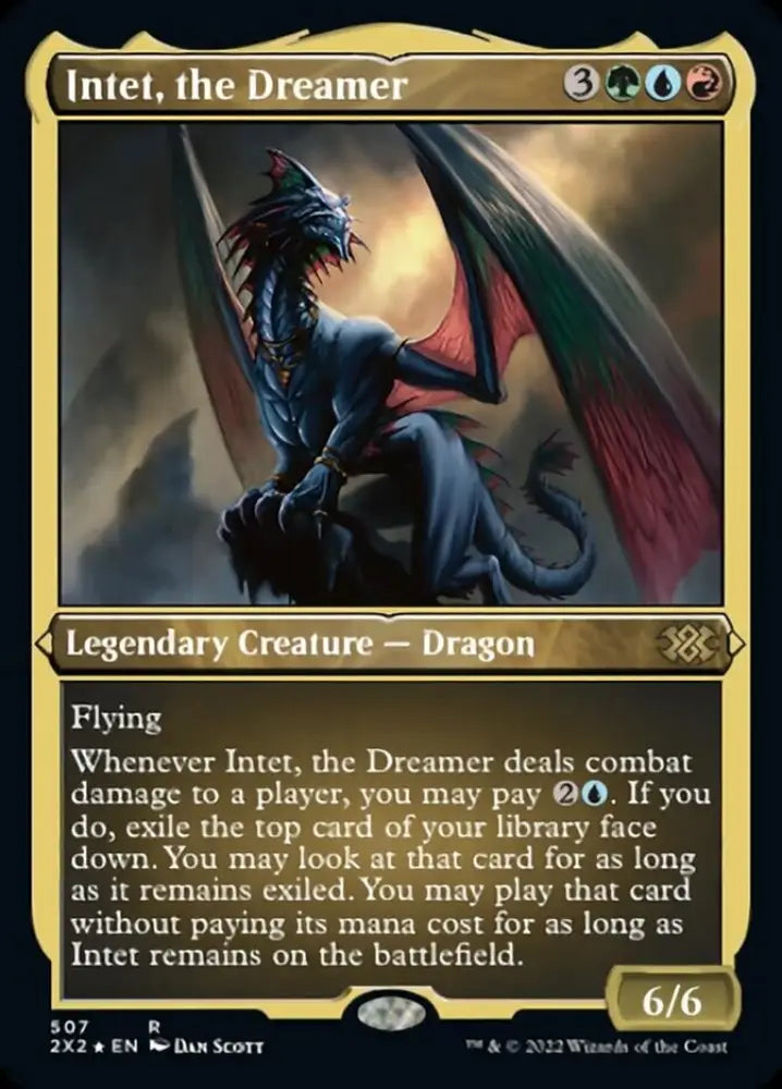Intet the Dreamer (Foil Etched) [Double Masters 2022] - MTG Single