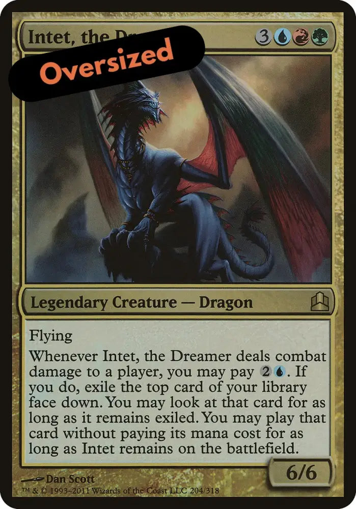Intet the Dreamer (Oversized) [Commander 2011 Oversized] - MTG Single