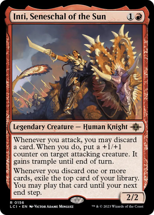 Inti Seneschal of the Sun [The Lost Caverns of Ixalan] - MTG Single