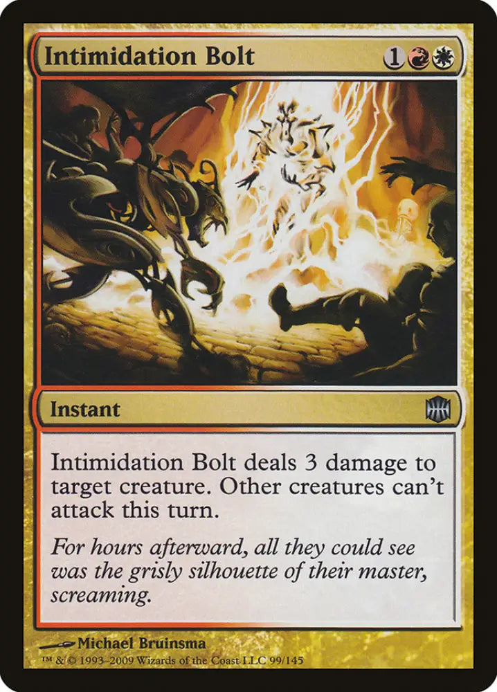 Intimidation Bolt [Alara Reborn] - MTG Single
