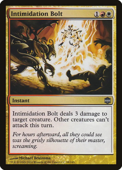 Intimidation Bolt [Alara Reborn] - MTG Single