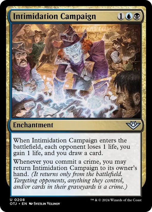 Intimidation Campaign [Outlaws of Thunder Junction] - MTG Single
