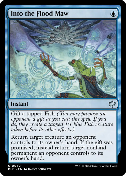 Into the Flood Maw [Bloomburrow] - MTG Single