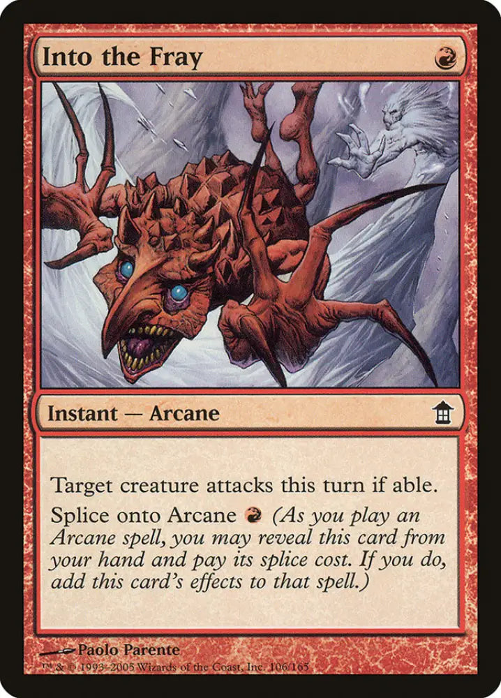Into the Fray [Saviors of Kamigawa] - MTG Single