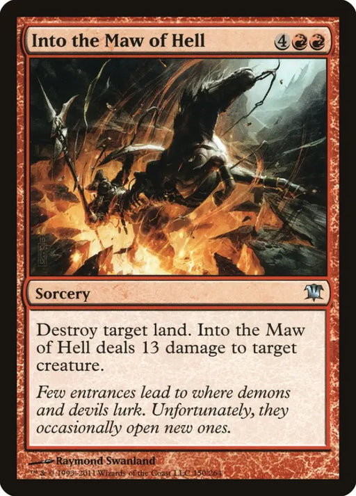 Into the Maw of Hell [Innistrad] - MTG Single