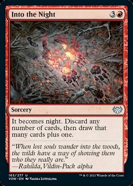 Into the Night [Innistrad: Crimson Vow] - MTG Single