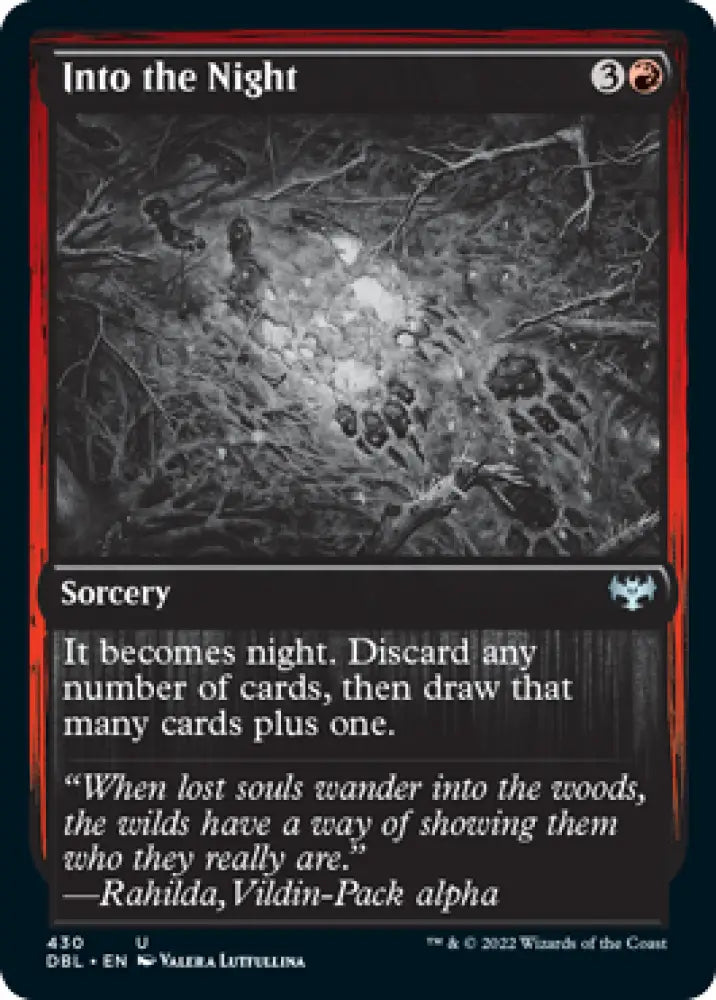 Into the Night [Innistrad: Double Feature] - MTG Single