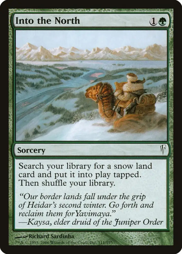 Into the North [Coldsnap] - MTG Single