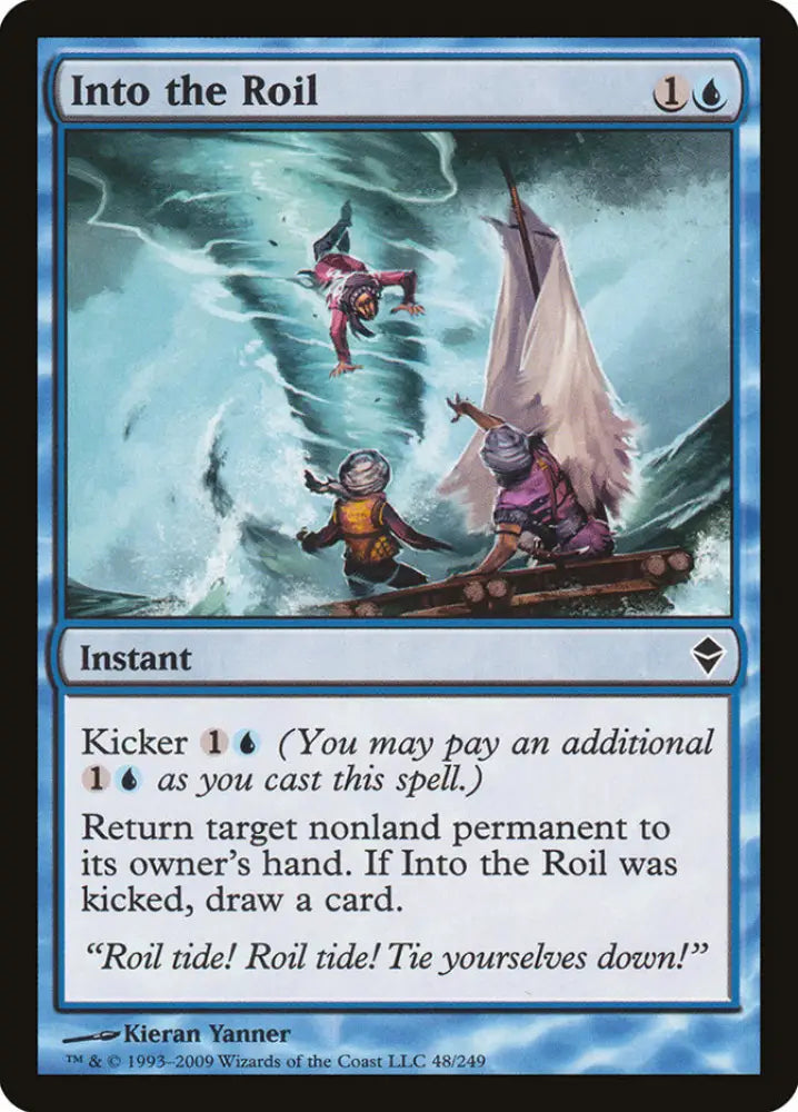 Into the Roil [Zendikar] - MTG Single