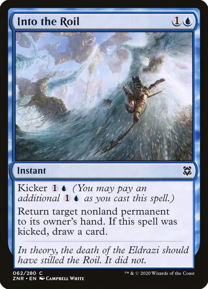 Into the Roil [Zendikar Rising] - MTG Single