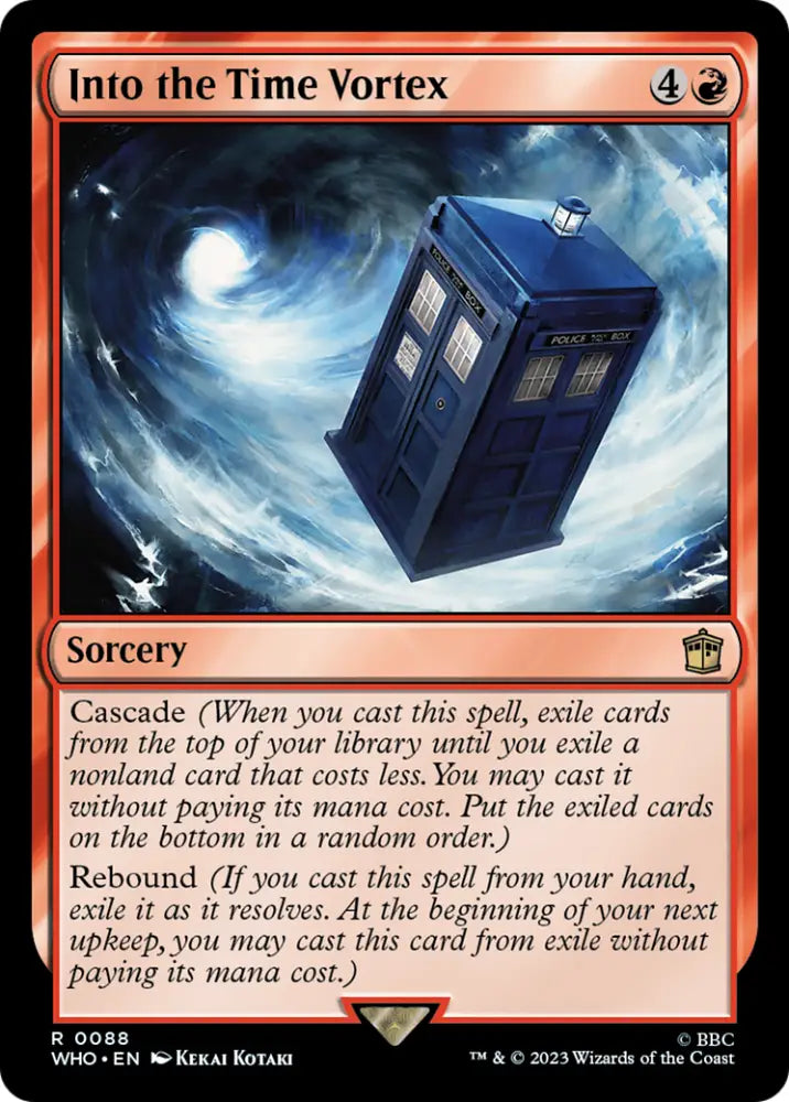 Into the Time Vortex [Doctor Who] - MTG Single