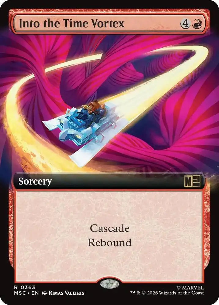 Into the Time Vortex (Extended Art) (363) [Marvel Super Heroes Commander]