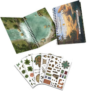 Into the Wilds Battlemap Books: Deserts and Jungles - Role Playing Game