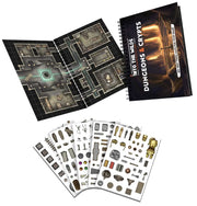 Into the Wilds Battlemap Books: Dungeons and Crypts - Role Playing Game