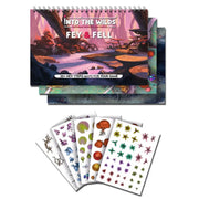 Into the Wilds Extraplanar Battlemap Books: Fey & Fell - Role Playing Game