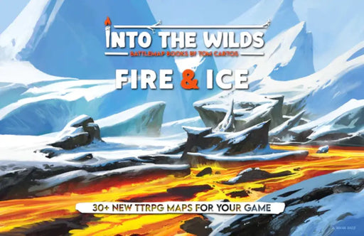Into the Wilds Extraplanar Battlemap Books: Fire & Ice - Role Playing Game