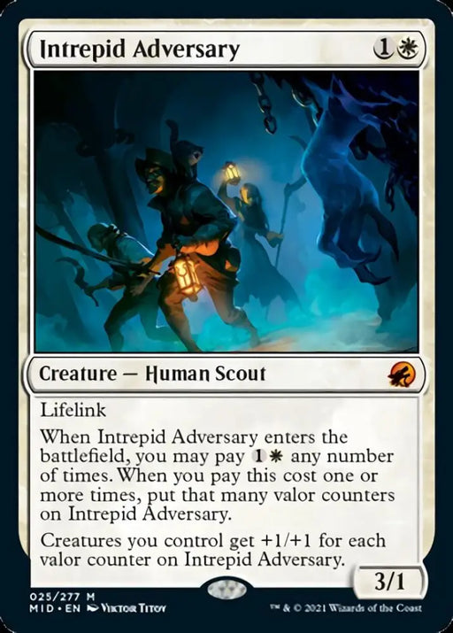 Intrepid Adversary [Innistrad: Midnight Hunt] - MTG Single