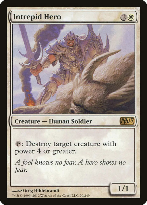 Intrepid Hero [Magic 2013] - MTG Single