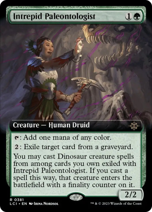 Intrepid Paleontologist (Extended Art) [The Lost Caverns of Ixalan] - MTG Single