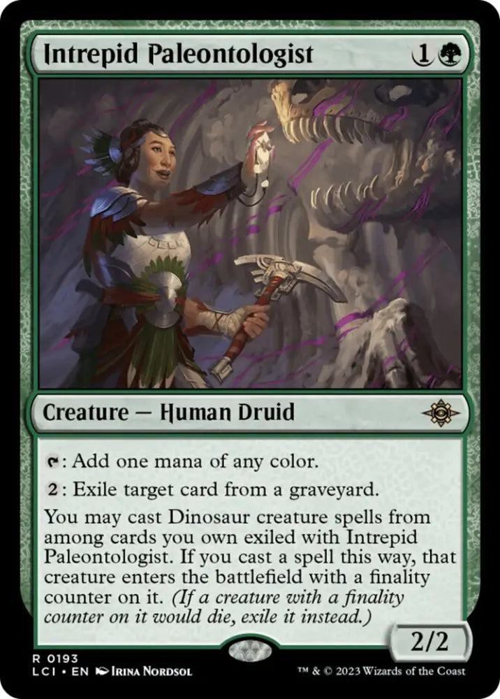 Intrepid Paleontologist [The Lost Caverns of Ixalan] - MTG Single