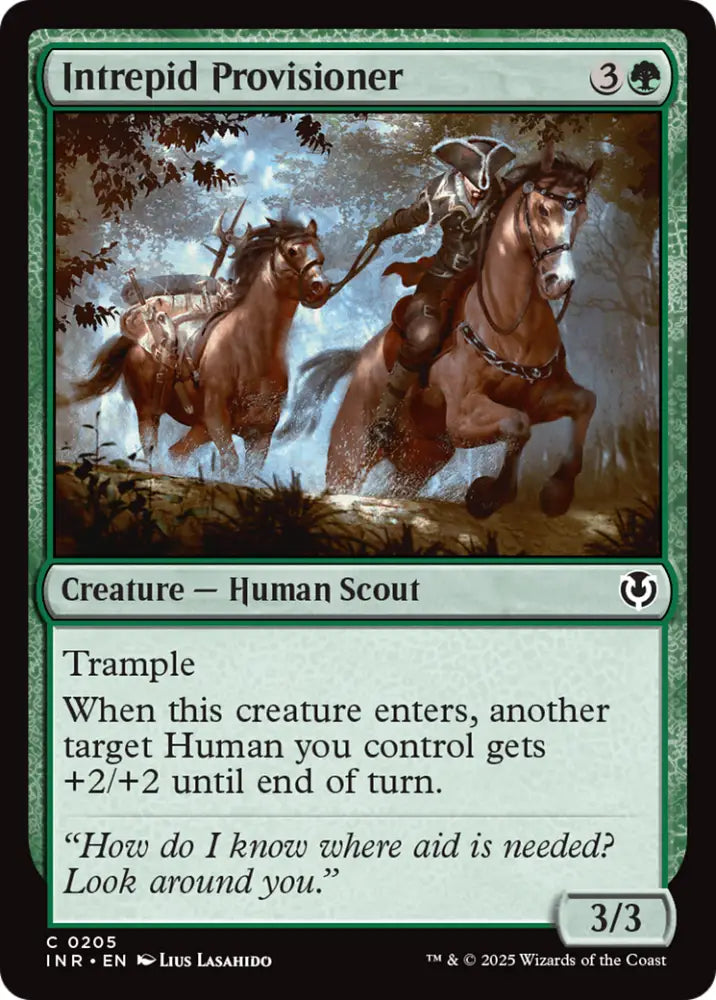 Intrepid Provisioner [Innistrad Remastered] - MTG Single