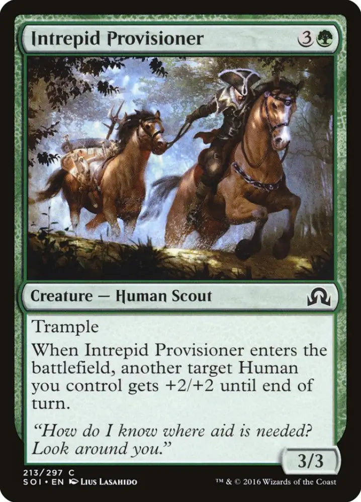 Intrepid Provisioner [Shadows over Innistrad] - MTG Single