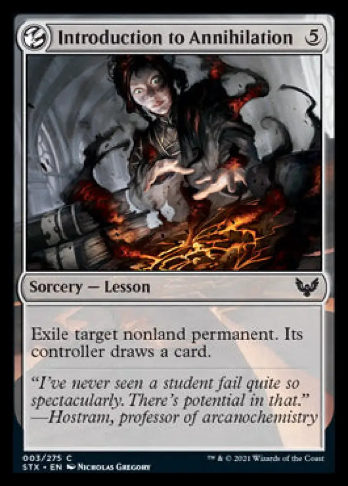 Introduction to Annihilation [Strixhaven: School of Mages] - MTG Single