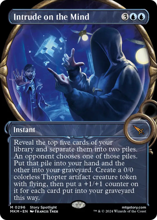 Intrude on the Mind (Showcase) [Murders at Karlov Manor] - MTG Single