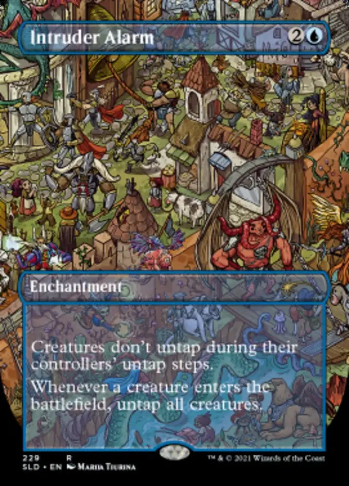 Intruder Alarm (Borderless) [Secret Lair Drop Series] - MTG Single