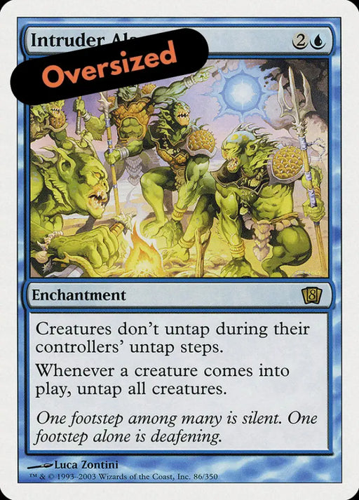 Intruder Alarm (Oversized) [Eighth Edition] - MTG Single