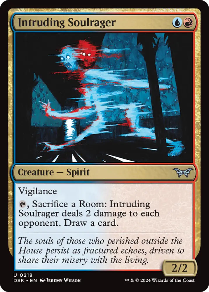 Intruding Soulrager [Duskmourn: House of Horror] - MTG Single
