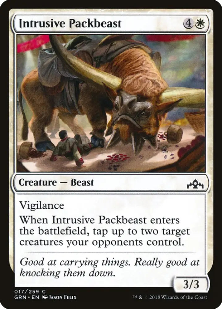 Intrusive Packbeast [Guilds of Ravnica] - MTG Single