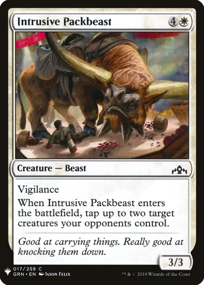 Intrusive Packbeast [Mystery Booster] - MTG Single