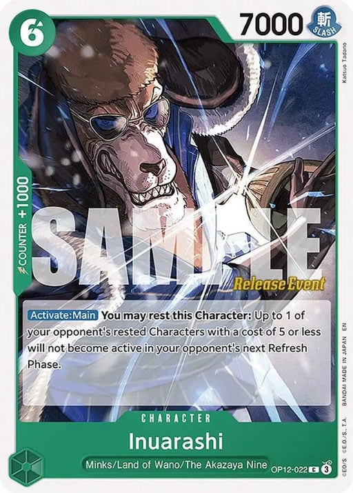 Inuarashi (OP12-022) [Legacy of the Master Release Event Cards]